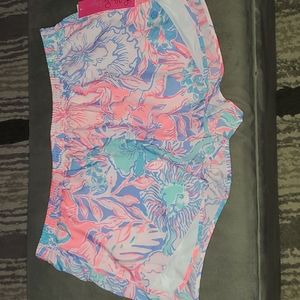 New Lilly Pulitzer Luxletic Ocean trail shorts